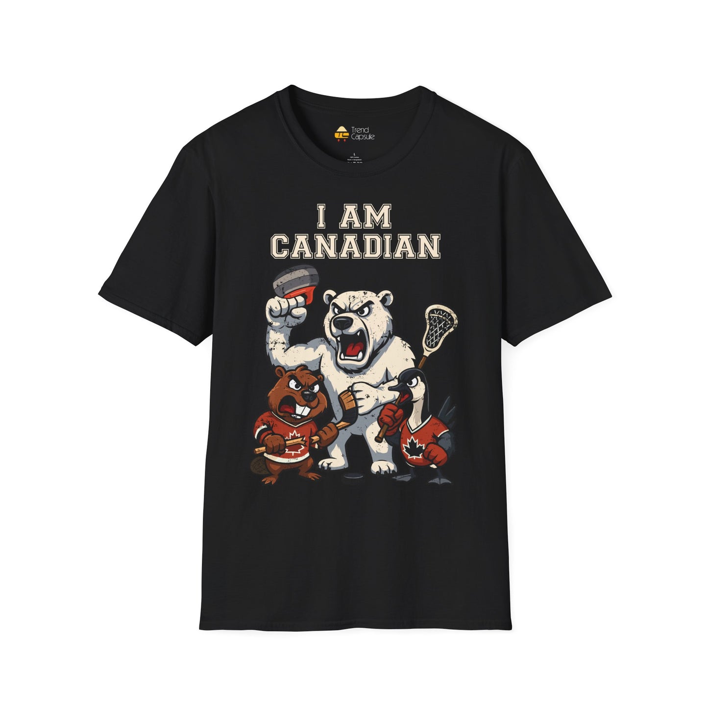 Vintage Canadian Animal Sports T-Shirt