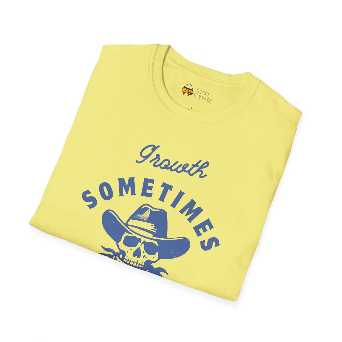 "Growth Sometimes Means Resting" Softstyle T-Shirt