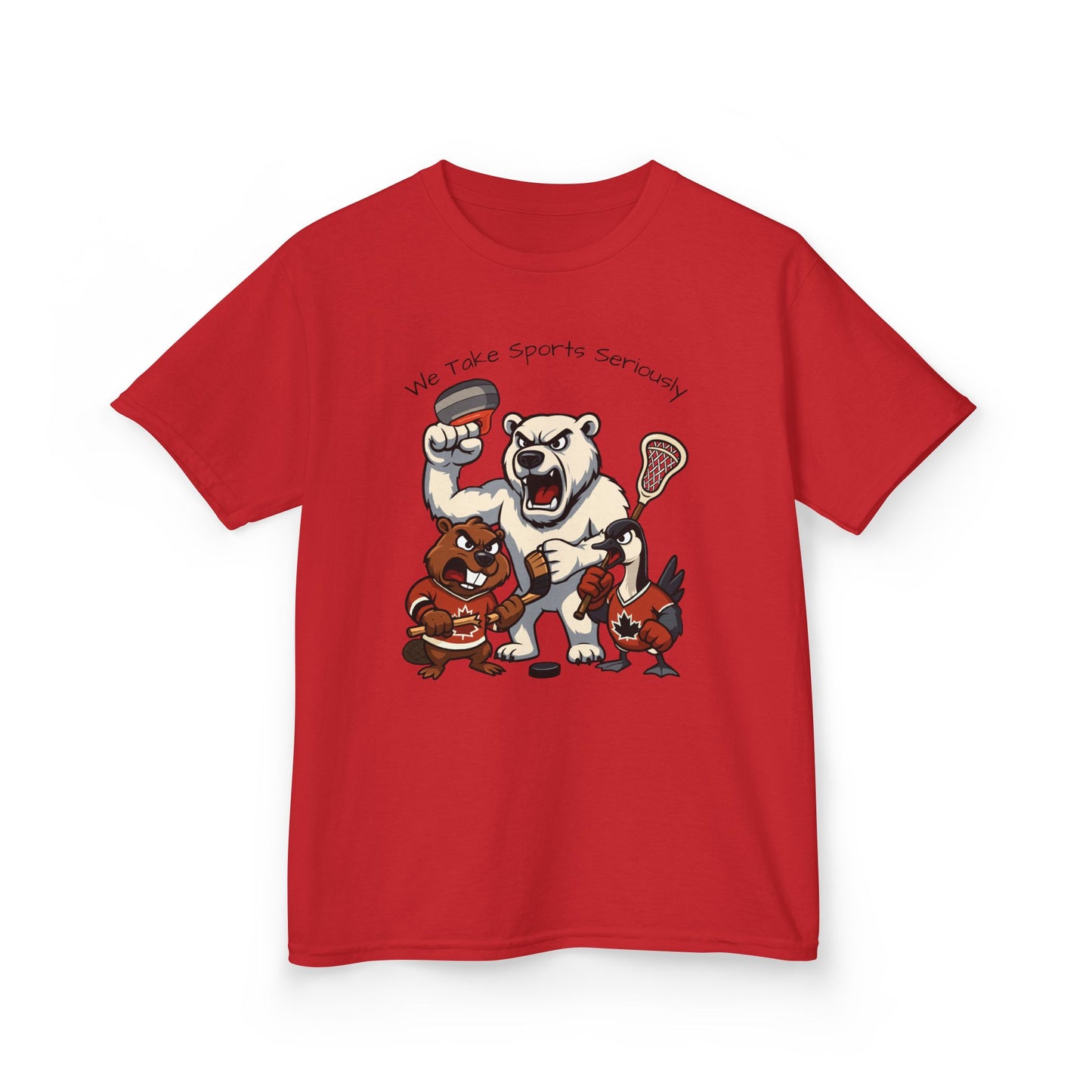Youth's Sporty Canadian Animal T-Shirt