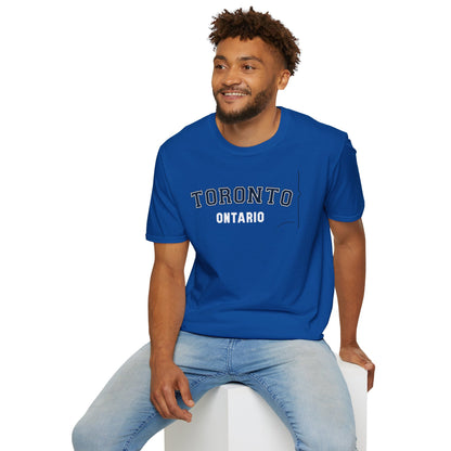 Toronto Ontario Varsity Softstyle T-Shirt