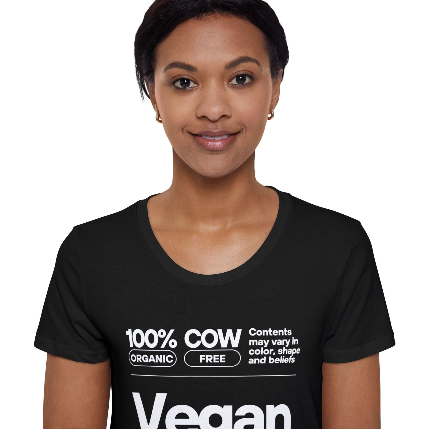Women's Vegan 100% Organic T-Shirt