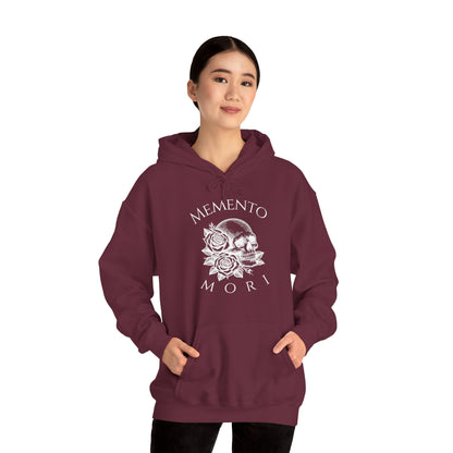 Memento Mori (Remember Death) Skull Rose Hoodie