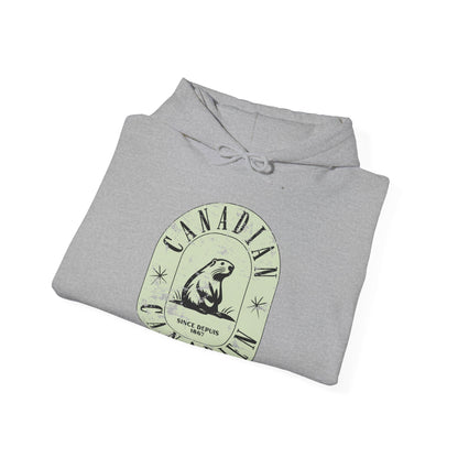 Vintage Canadian Beaver Heritage Hoodie