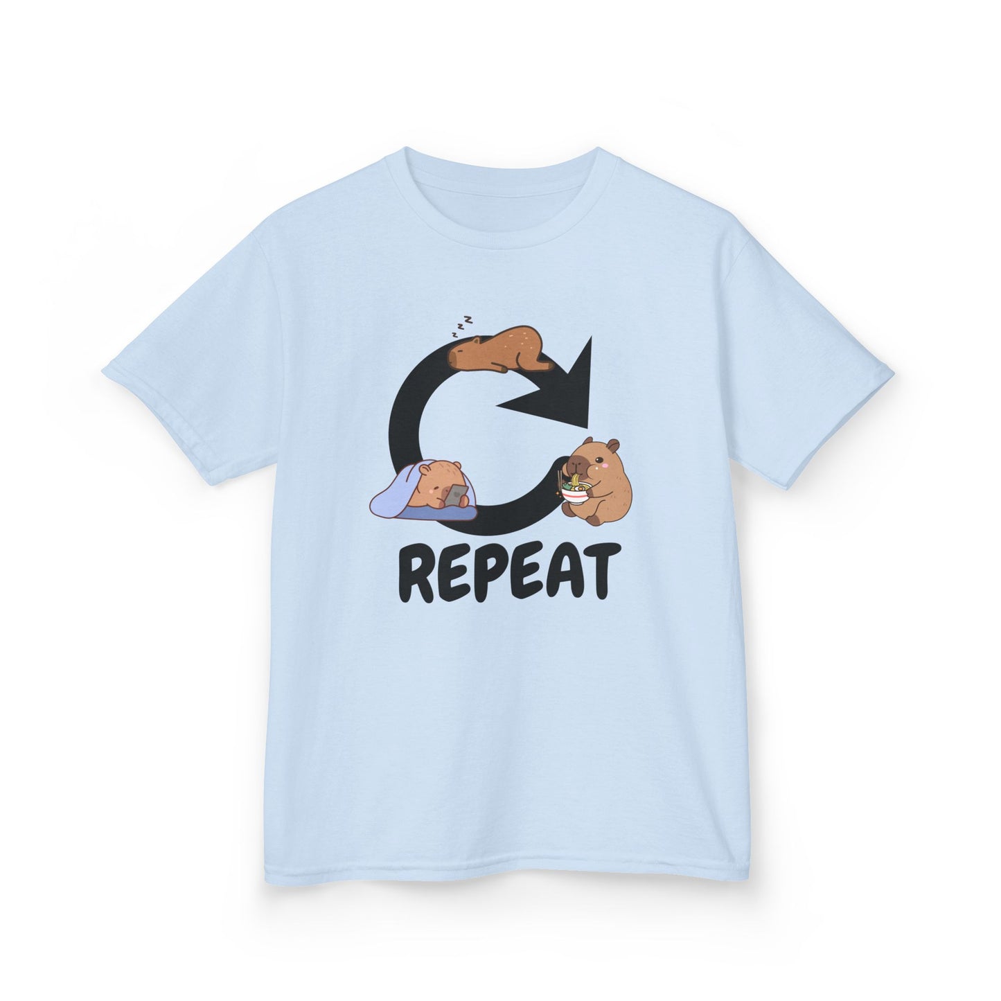 Youth's Funny Capybara T-Shirt