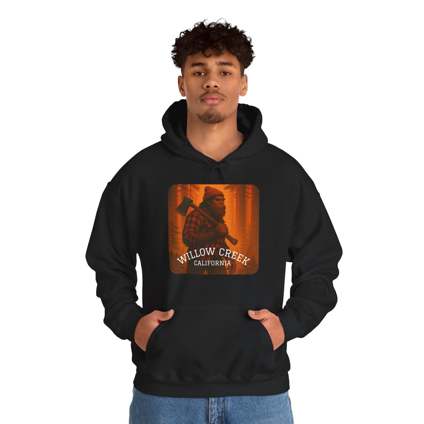 Bigfoot Lumberjack Willow Creek Edition Heavy Hoodie