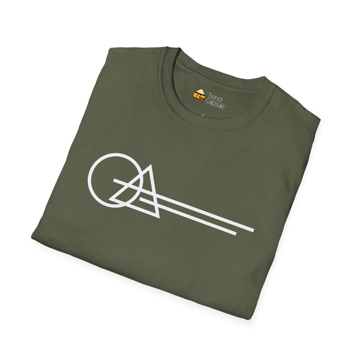 Minimalist Geometric Softstyle T-Shirt