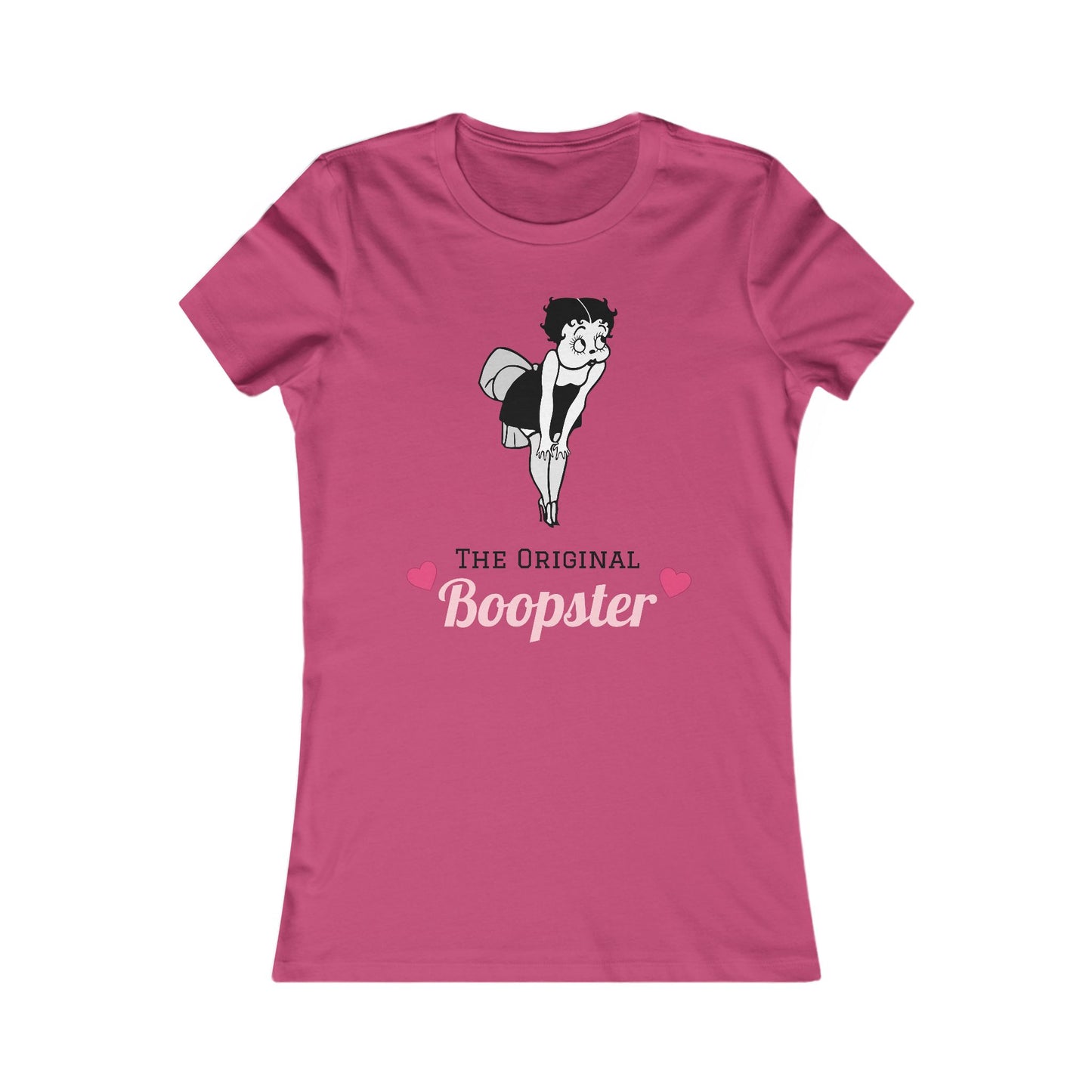 Women's Original Boopster Pinup Sketch T-Shirt