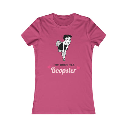 Women's Original Boopster Pinup Sketch T-Shirt