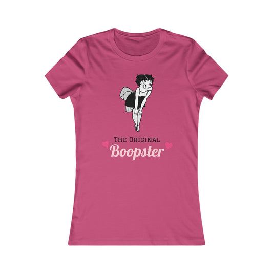 Women's Original Boopster Pinup Sketch T-Shirt