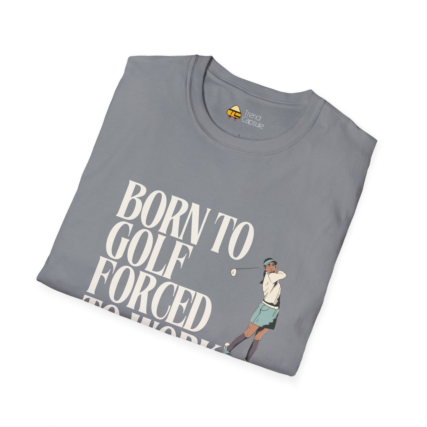 Women's 'Born to Golf' Softstyle T-Shirt