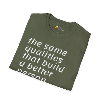 Inspirational Better Person & Athlete Softstyle T-Shirt
