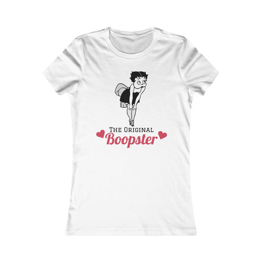 Women's Original Boopster Pinup Sketch T-Shirt
