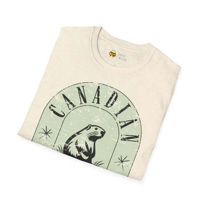 Vintage Canadian Beaver Softstyle T-Shirt