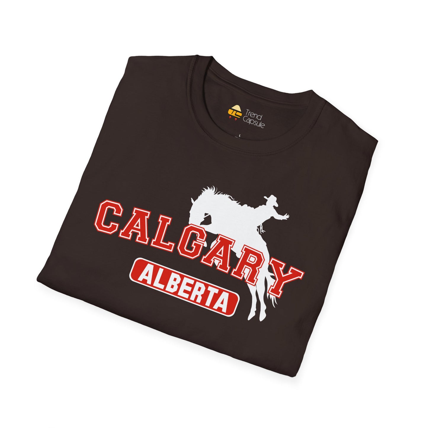 Calgary Alberta Varsity Softstyle T-Shirt