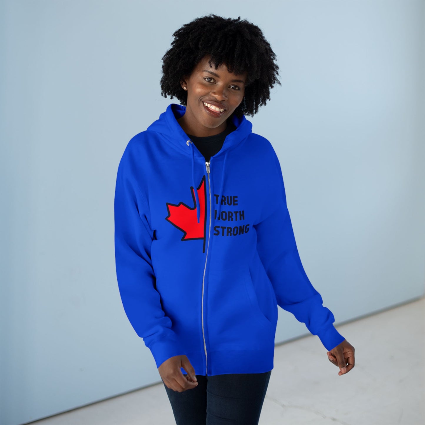 True North Strong Heavy Blend Zip Hoodie