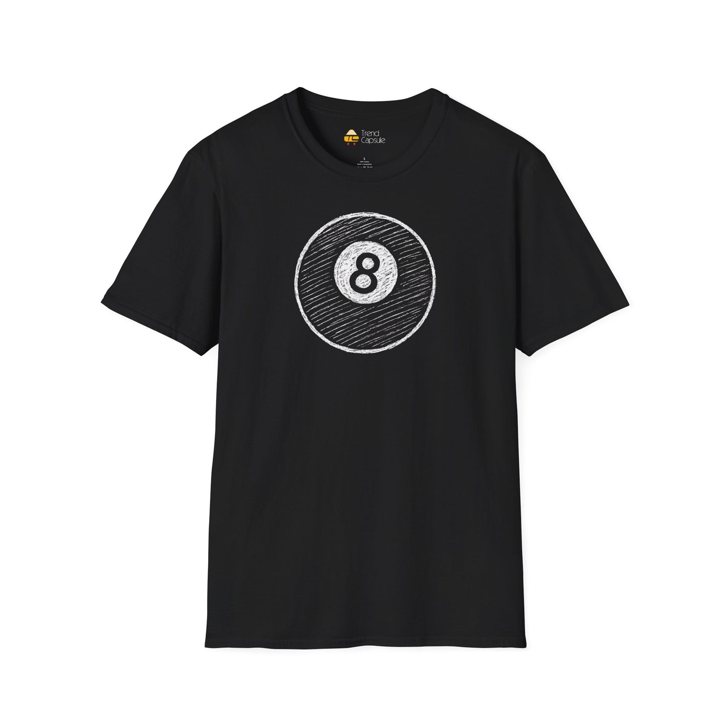 Vintage Chalkboard 8-Ball T-Shirt