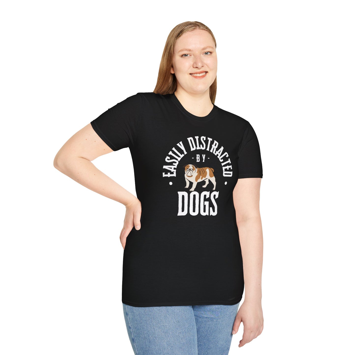 Easily Distracted by Dogs T-Shirt