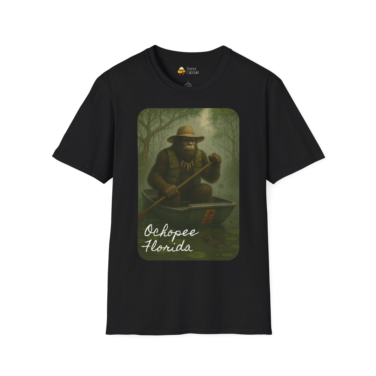 Bigfoot Skunk Ape Swamp Tours T-Shirt