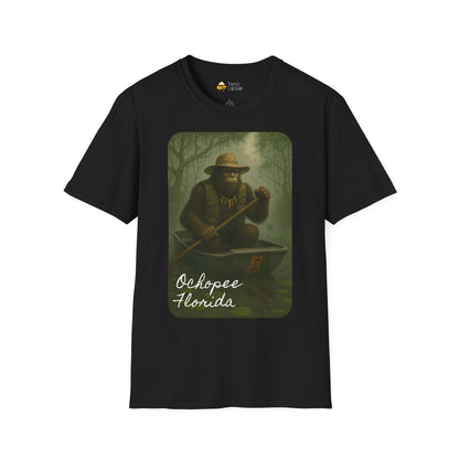 Bigfoot Skunk Ape Swamp Tours T-Shirt
