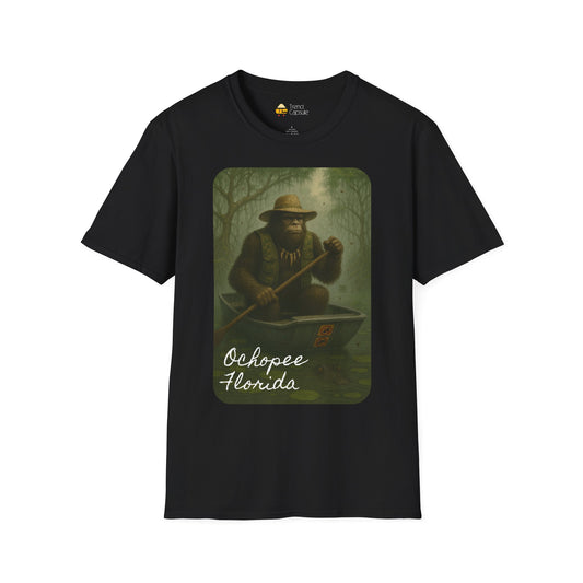 Bigfoot Skunk Ape Swamp Tours T-Shirt