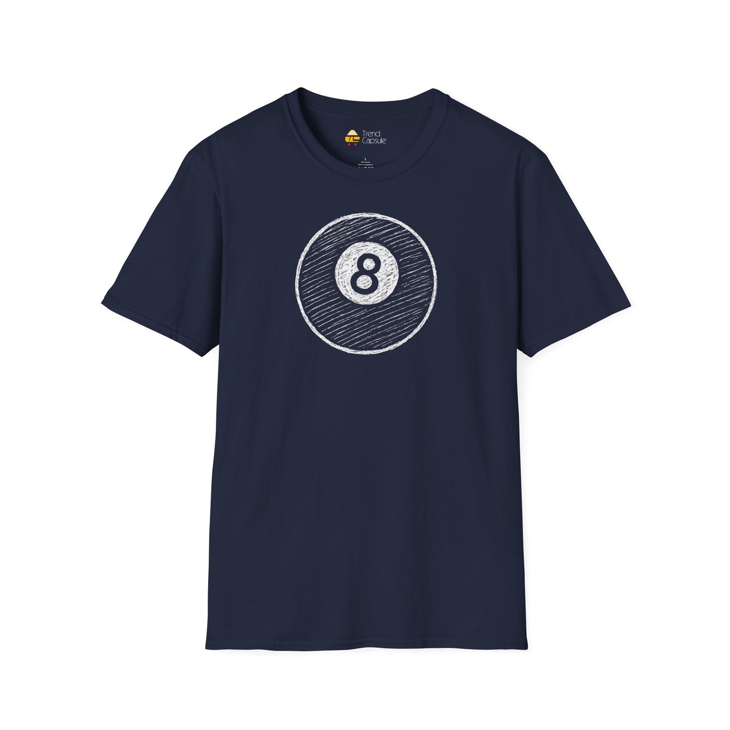 Vintage Chalkboard 8-Ball T-Shirt