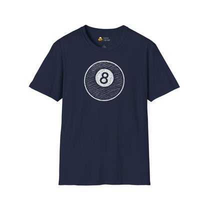 Vintage Chalkboard 8-Ball T-Shirt