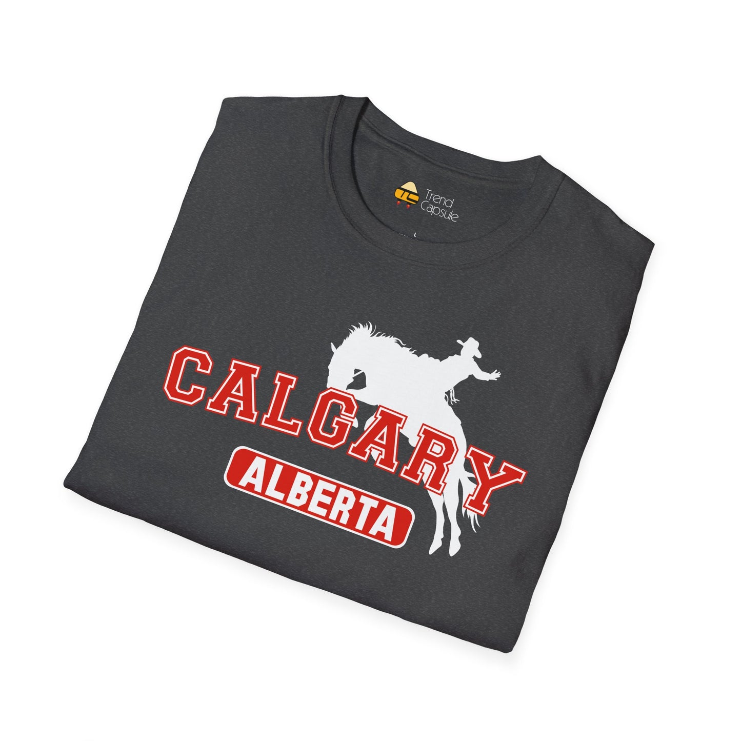 Calgary Alberta Varsity Softstyle T-Shirt