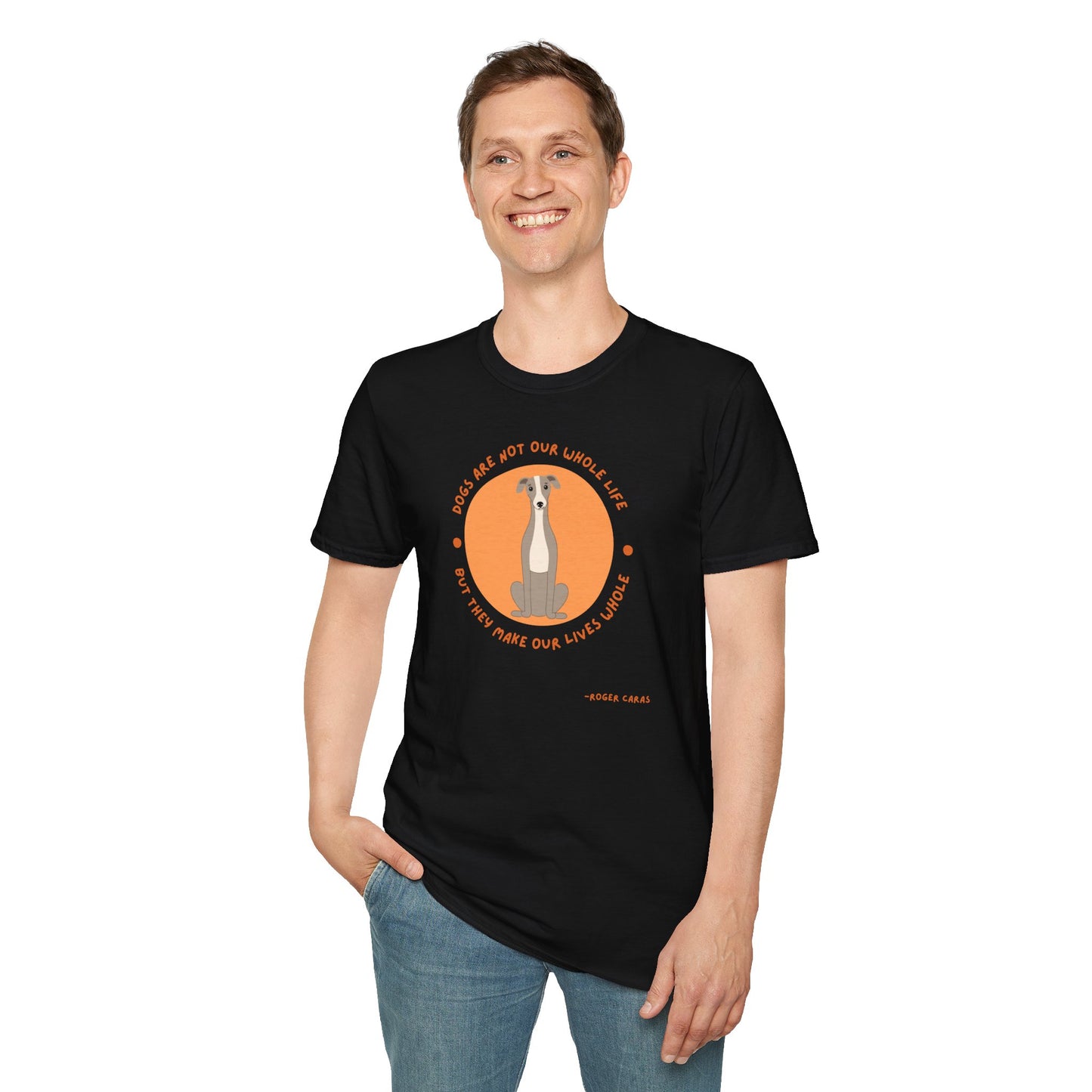 Comfortable Dog Lover Softstyle T-Shirt