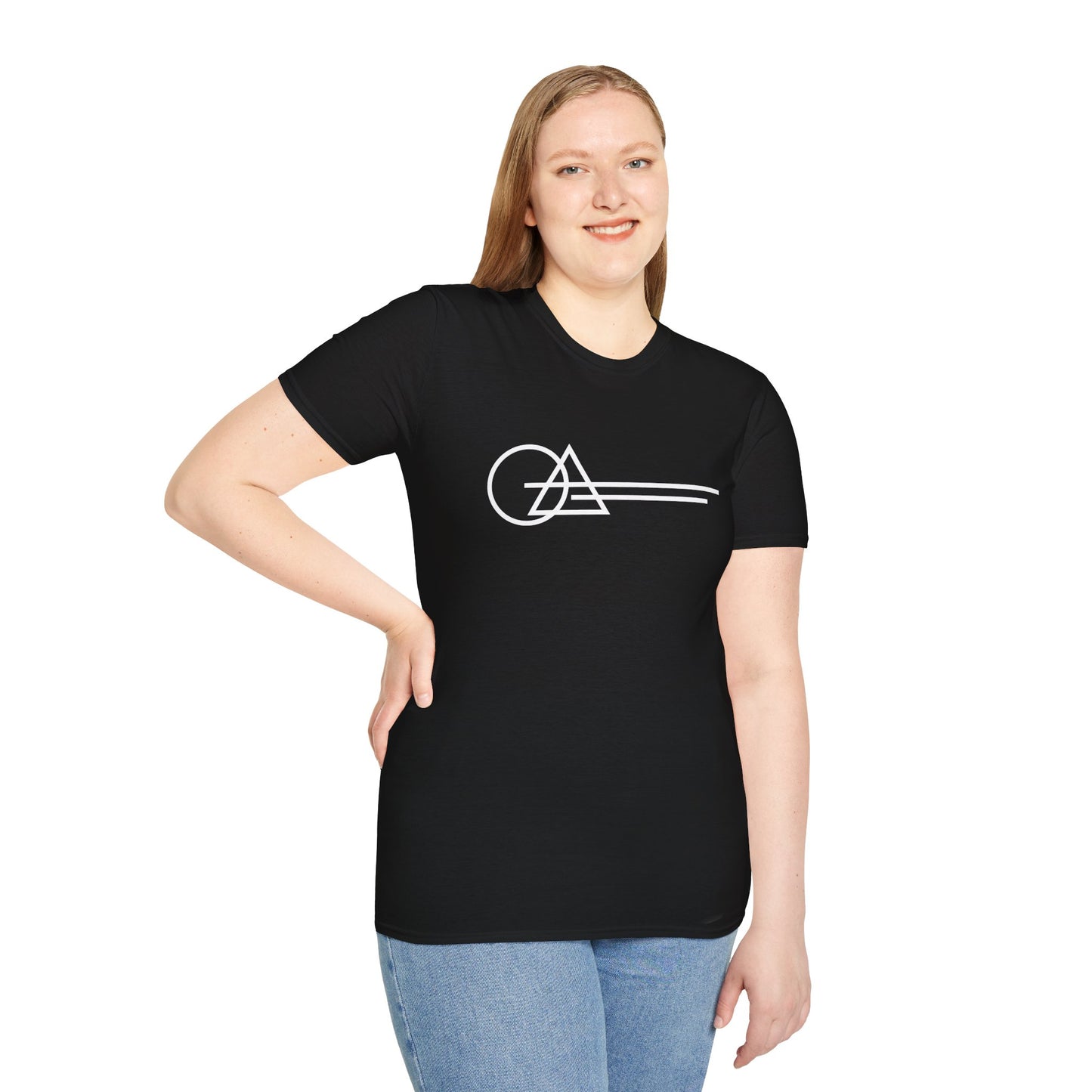 Minimalist Geometric Softstyle T-Shirt