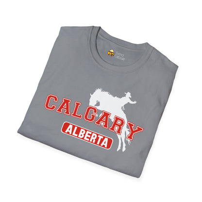 Calgary Alberta Varsity Softstyle T-Shirt