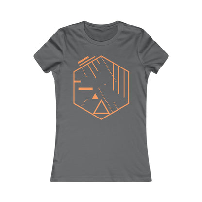 Women's Favourite Stylish Geometric T-Shirt