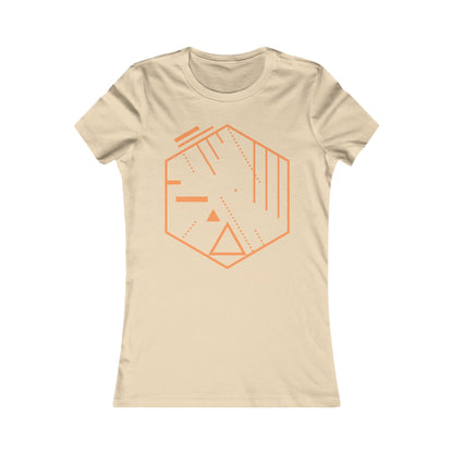 Women's Favourite Stylish Geometric T-Shirt