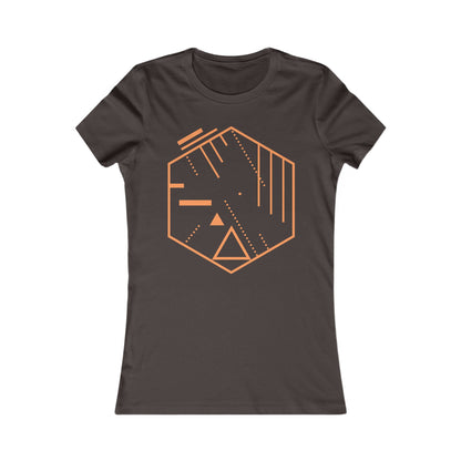 Women's Favourite Stylish Geometric T-Shirt