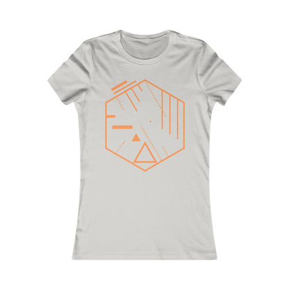 Women's Favourite Stylish Geometric T-Shirt
