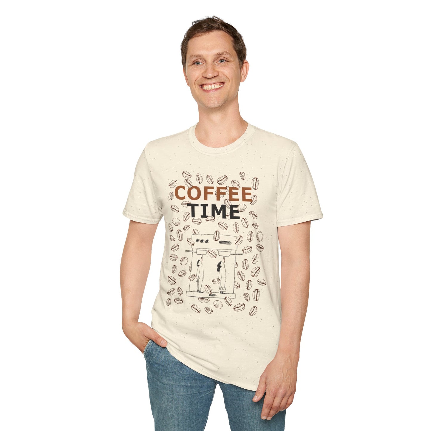 Coffee Time Unisex Softstyle T-Shirt