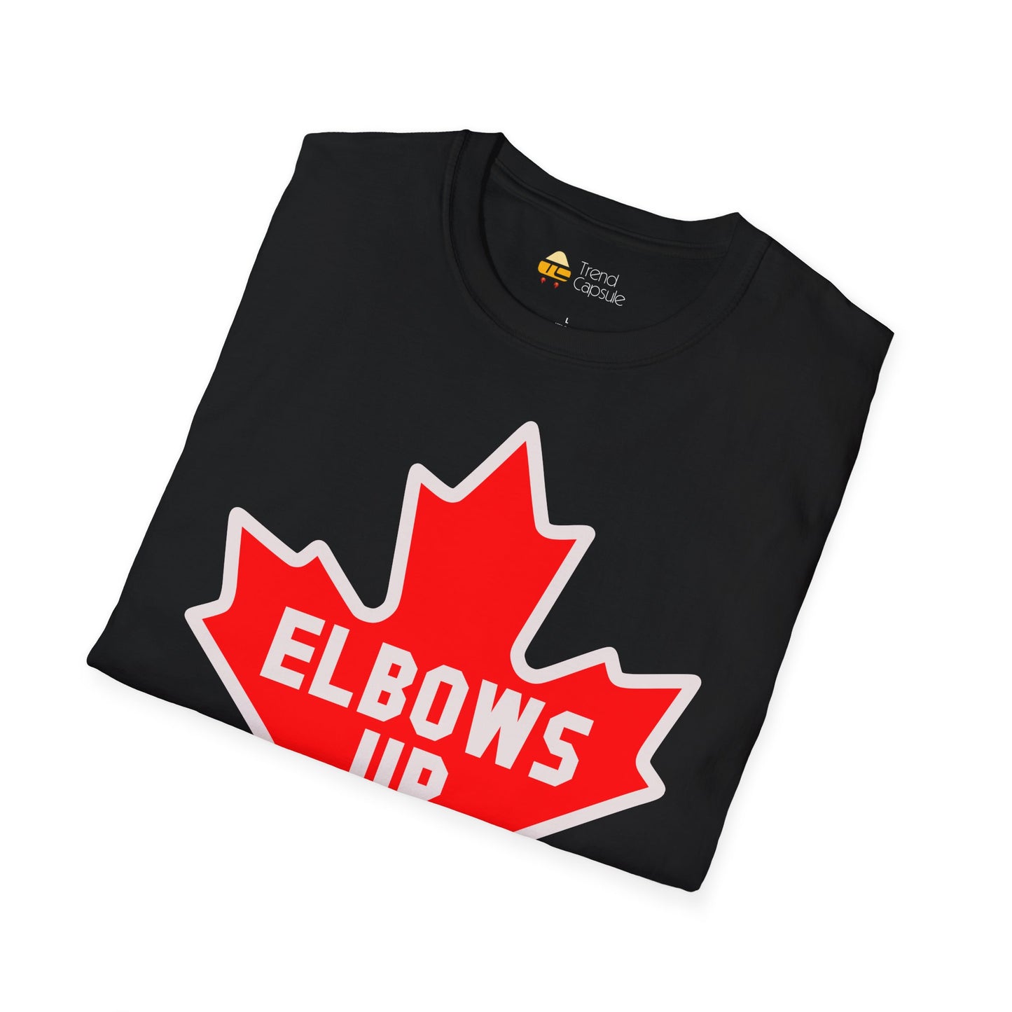 Elbows Up Maple Leaf T-Shirt