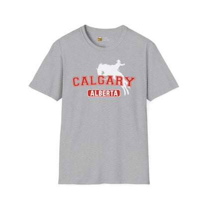 Calgary Alberta Varsity Softstyle T-Shirt