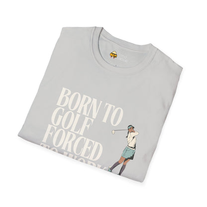 Women's 'Born to Golf' Softstyle T-Shirt