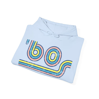 60s Distressed Retro Vibes Unisex Hoodie