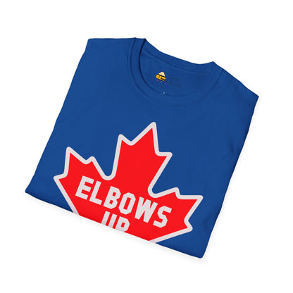 Elbows Up Maple Leaf T-Shirt