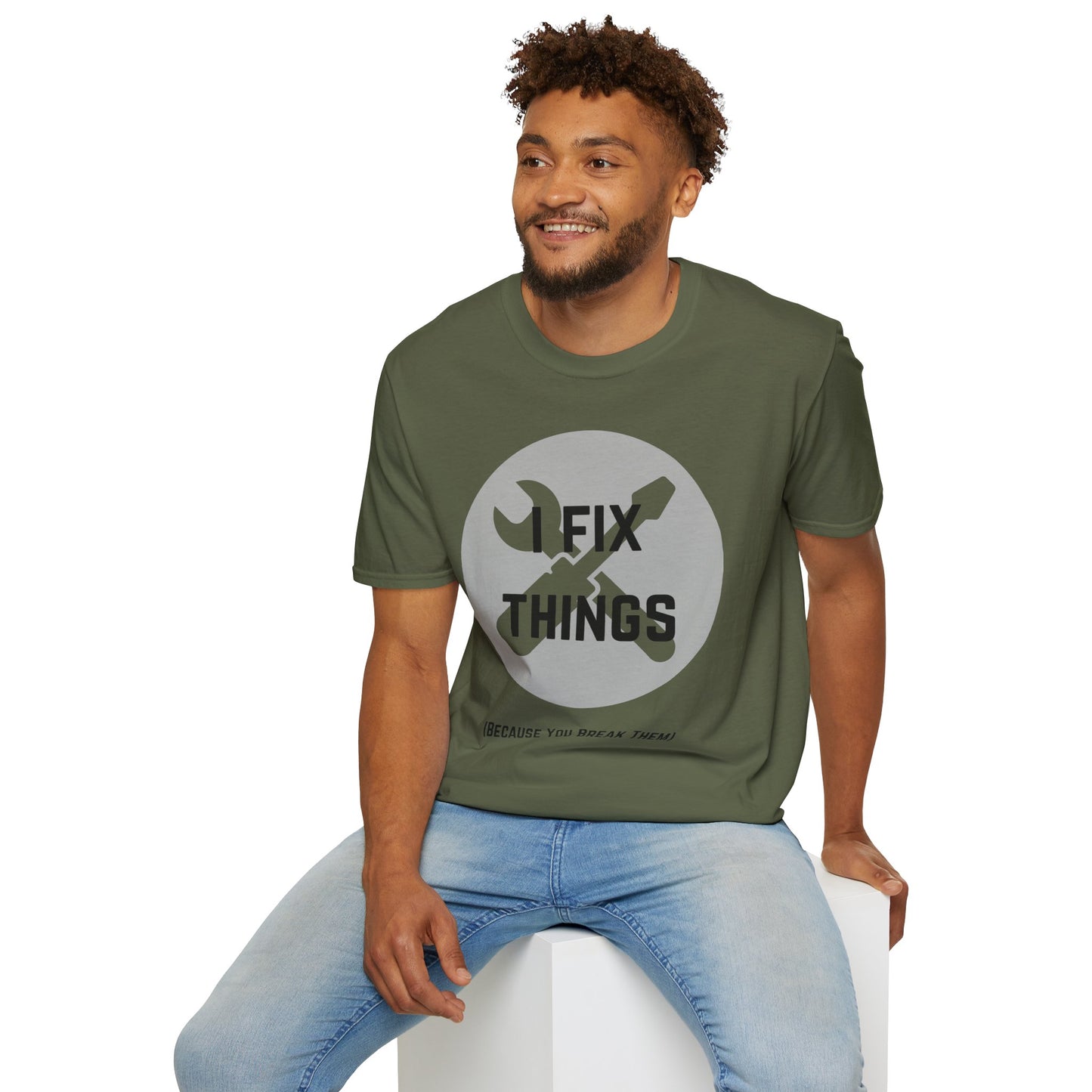 I Fix Things Softstyle T-Shirt