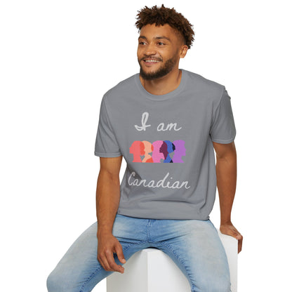 I Am Canadian Diversity Softstyle T-Shirt