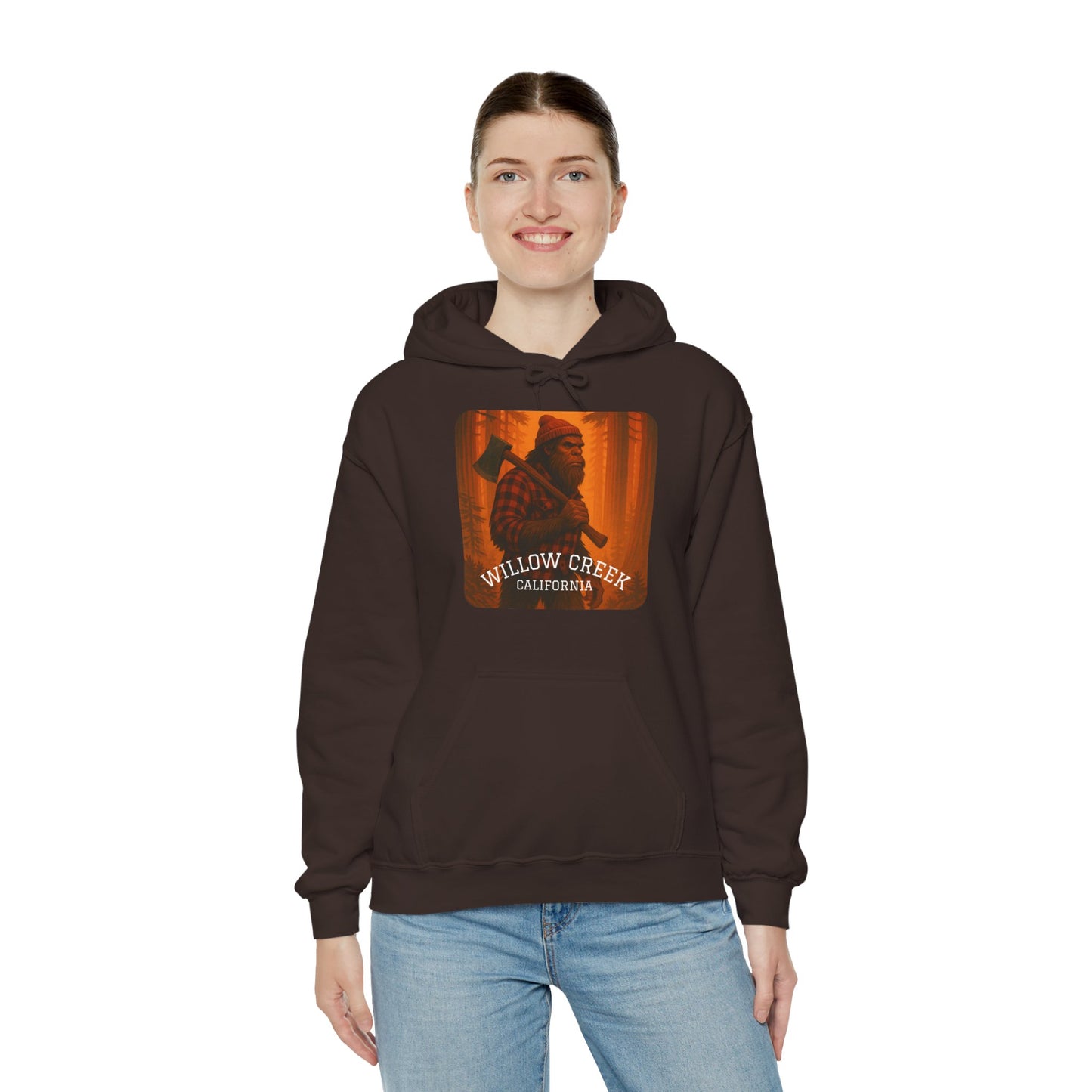 Bigfoot Lumberjack Willow Creek Edition Heavy Hoodie