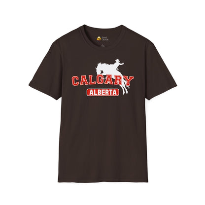 Calgary Alberta Varsity Softstyle T-Shirt