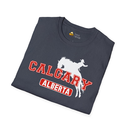 Calgary Alberta Varsity Softstyle T-Shirt