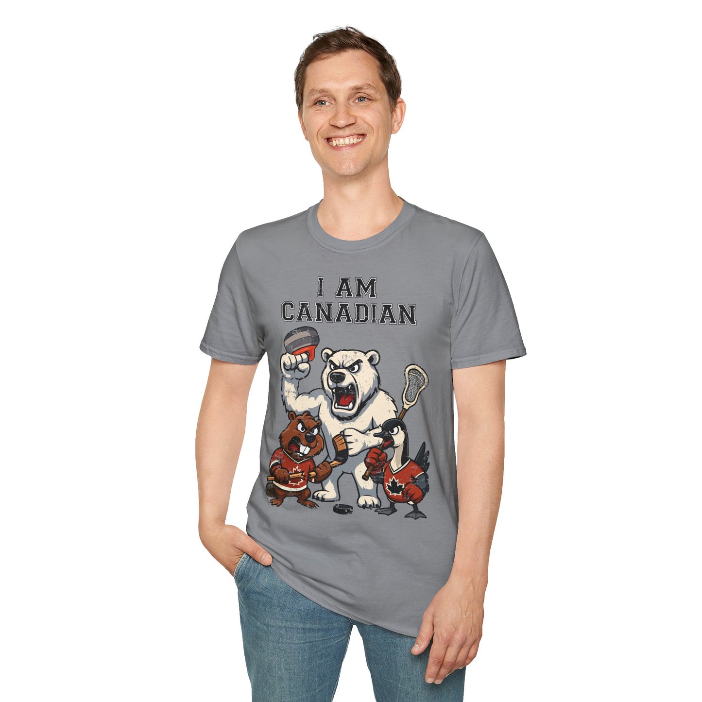 Vintage Canadian Animal Sports T-Shirt