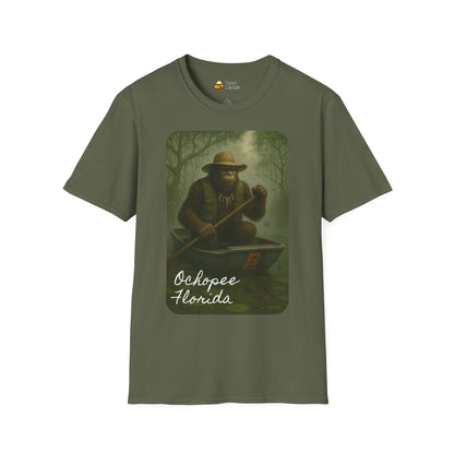 Bigfoot Skunk Ape Swamp Tours T-Shirt
