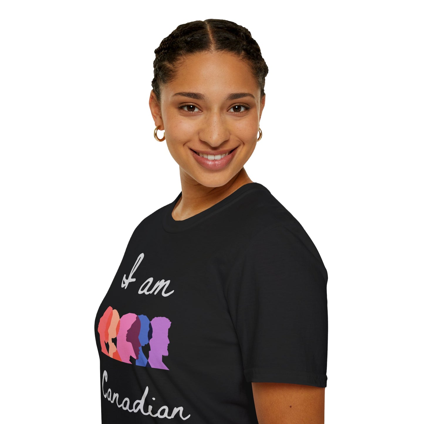I Am Canadian Diversity Softstyle T-Shirt