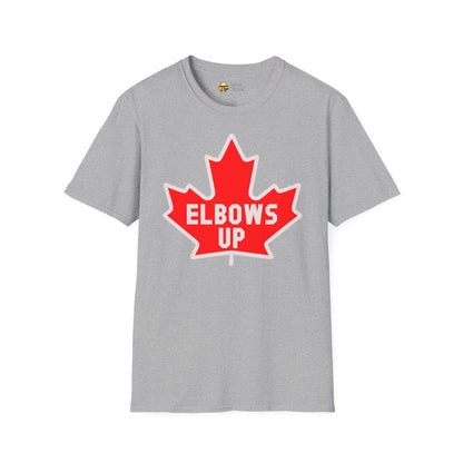 Elbows Up Maple Leaf T-Shirt