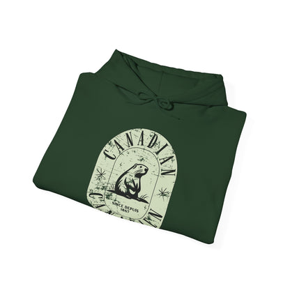 Vintage Canadian Beaver Heritage Hoodie